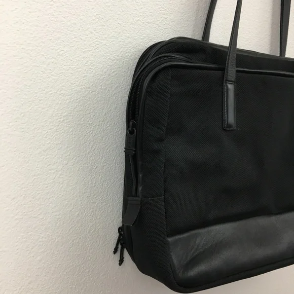 Tumi | Canvas & Leather Laptop Bag - Picture 5 of 16